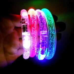 PULSERA CON LUZ LED DE ACRILICO