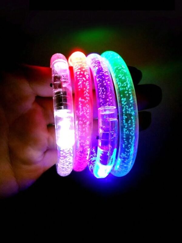 PULSERA CON LUZ LED DE ACRILICO