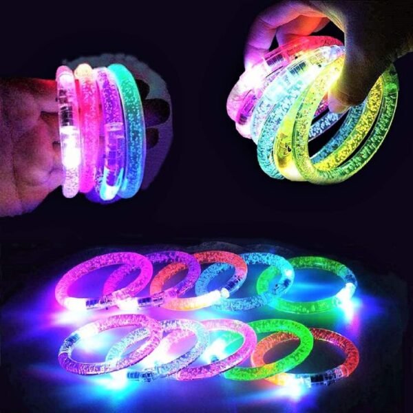 PULSERA CON LUZ LED DE ACRILICO - Imagen 2