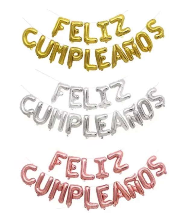 SET FELIZ CUMPLEAÑOS (MAYUSCULA)