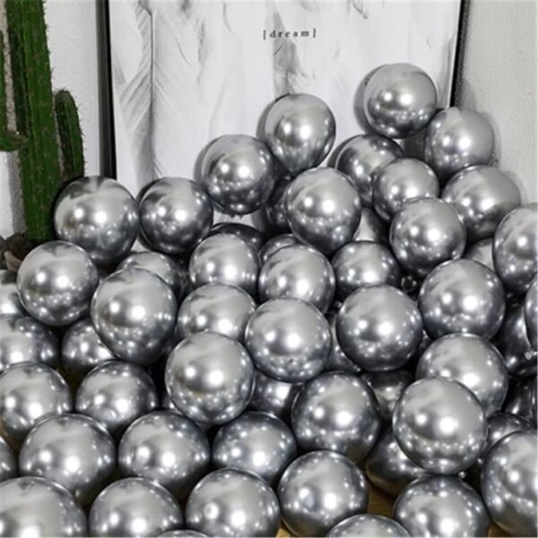 GLOBOS CHROME X25 UNIDADES - Imagen 2