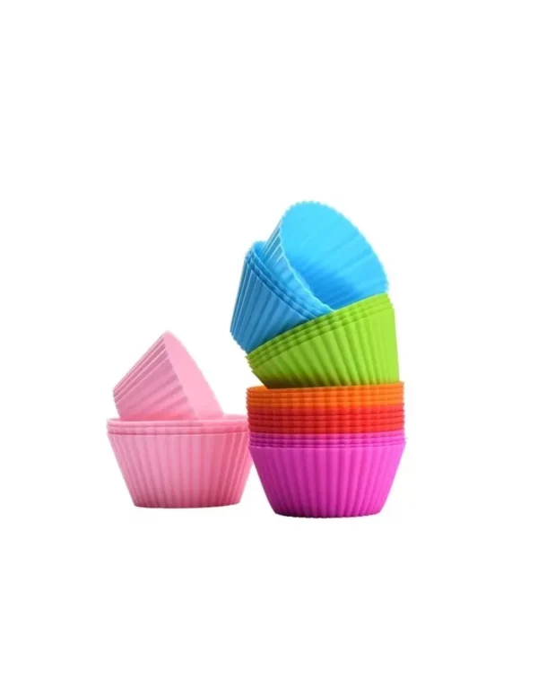 MOLDE MUFFINS DE SILICONA INDIVIDUAL X1 - Imagen 2