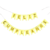 BANDERINES FELIZ CUMPLEAÑOS LISOS - Imagen 4