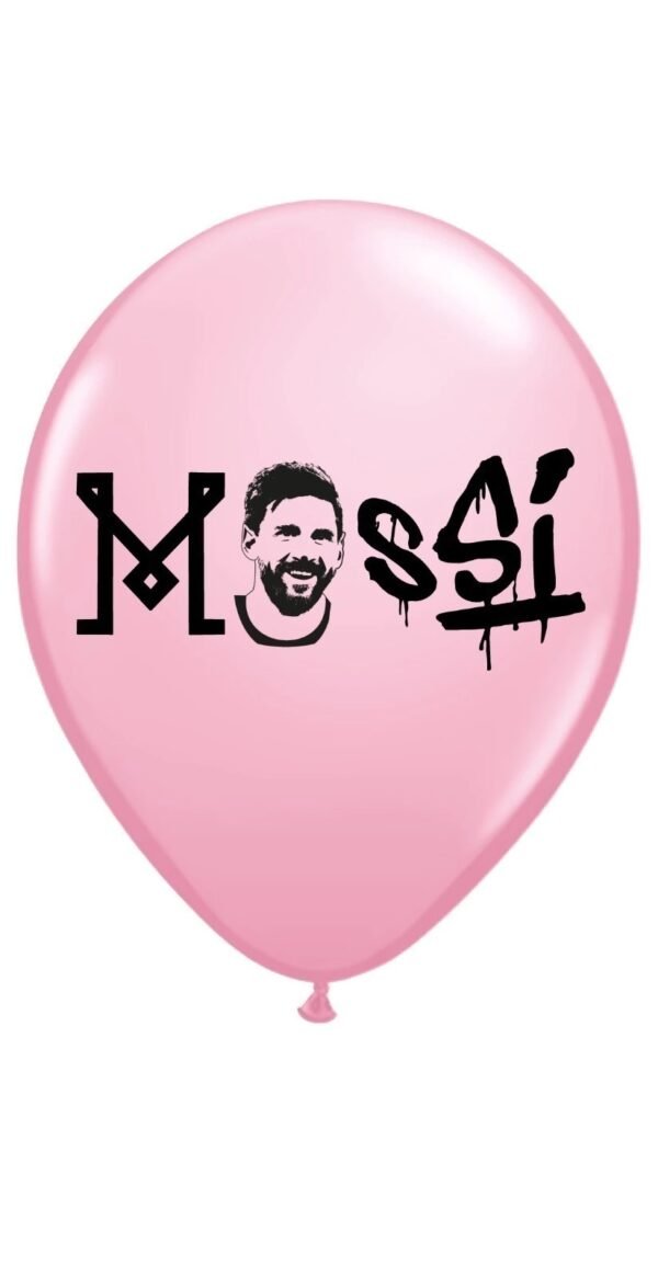 GLOBO MESSI ROSA