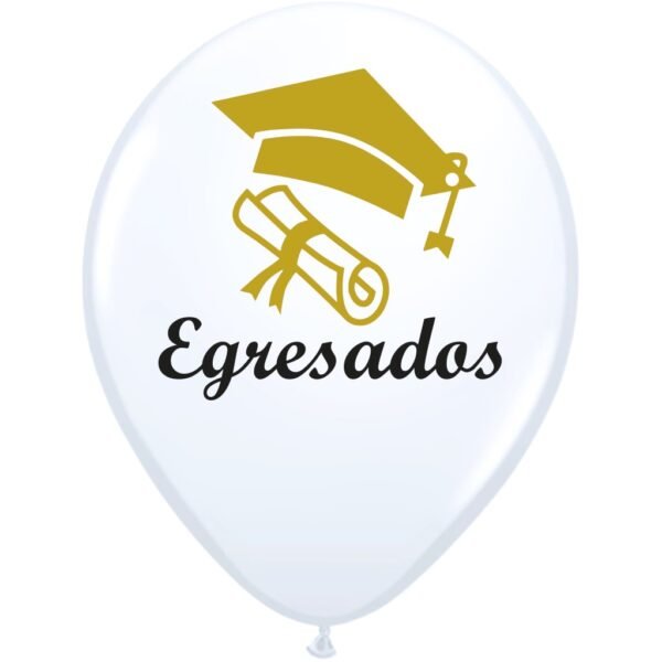 GLOBO EGRESADOS BLANCO