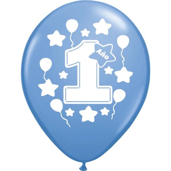 GLOBO MI PRIMER AÑO CELESTE