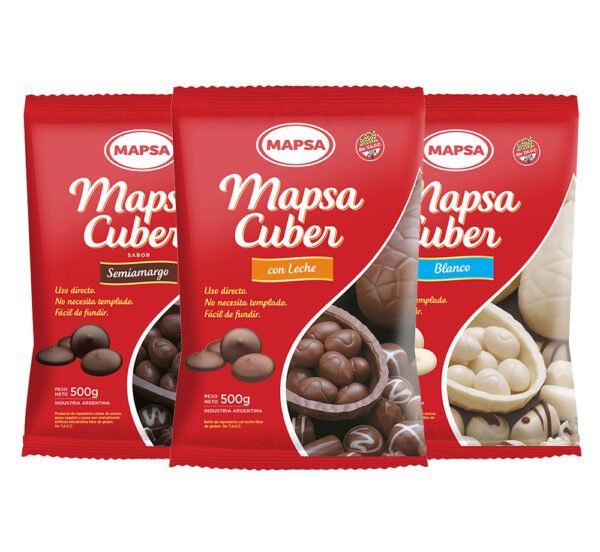 CHOCOLATE MAPSA CUBER X500 GR