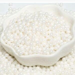 PERLA COMESTIBLE BLANCA DE 4MM X 30 GR