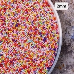 PERLA COMESTIBLE MULTICOLOR DE 2MM X30GR