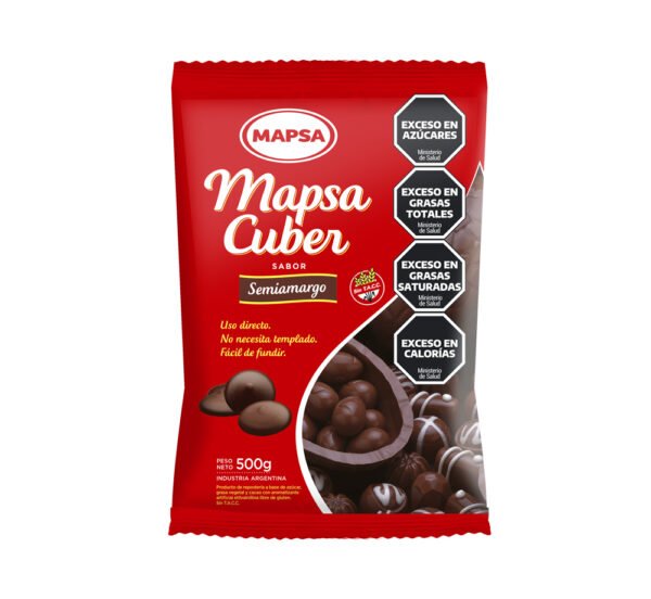 CHOCOLATE MAPSA CUBER X500 GR - Imagen 2